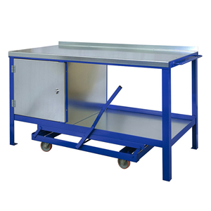Steel Topped Mobile Workbenches
