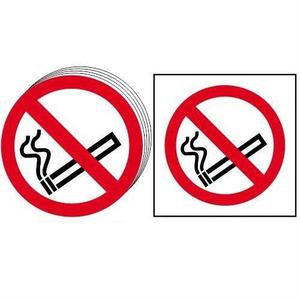No Smoking Circular Symbol Sign
