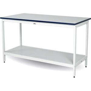 H/D Standing Height Bench with bottom shelf