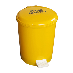 Yellow Pedal Bins - 12 or 20 litre