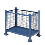 1 Tonne Metal Stillages with Solid Steel or Mesh Sides