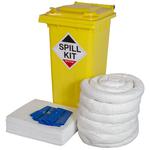 120L Emergency Spill Kit with Wheelie Bin
