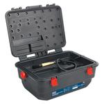 16L Mobile Parts Cleaning Tank with Built-in Brush 
