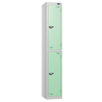 2 Door Carbon Zero Lockers with CAM Lock