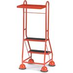 2 Tread, 2 handles & Tray Glide-along Mobile Steps