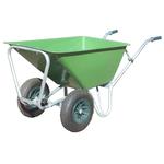 200L wheelbarrow with galvanised frame