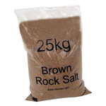 Dry Brown Rock Salt Invidual Bag 25kg