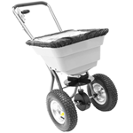 36kg salt spreader with rain cover