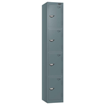 4 Door Carbon Zero Lockers with CAM Lock