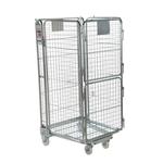 4 Sided Roll Cage with two-piece stable doors - 600kg Capacity