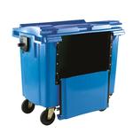 Heavy-Duty Wheelie Bins with Drop-Down Front