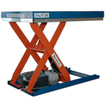 Electric scissor lift tables