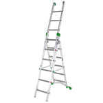 Combination Ladders with Telescopic Stabiliser 