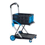 75kg Blue and Black Folding Clax Trolley