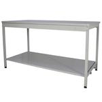 760mm High Open Mailroom Workbench with Lower Shelf