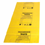 Contaminated waste collection sacks