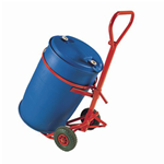 Plastic drum trolley