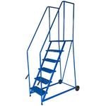Easy Access Mobile Steps 3 to 5 tread 500kg Capacity