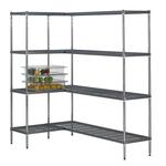 Airdeck Nylon Wire Shelving Bays with 4 Shelves