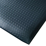 Black Kumfi Diamond Tread Anti-Fatigue Matting