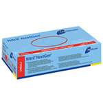 Blue Nitrile Powder-Free Gloves - Box of 100