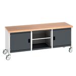 Bott Cubio Mobile Storage Benches - 2000mm Wide 