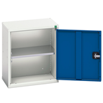 Bott Verso Wall Cupboard with 1 Shelf - Gentian Blue Door