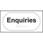 Braille Enquires Sign