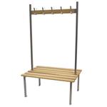 Benchura Classic Duo Cloakroom Bench Seat