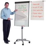 Buzzard A1 Mobile Flipchart Easel with Side Arms