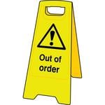 Out of Order Floor Sign A-Board Stand