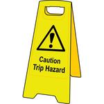 Caution Trip Hazard Floor Stand Sign