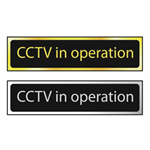 CCTV In Operation Mini Sign