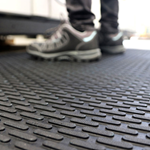 Coba-Scrape rubber entrance mat