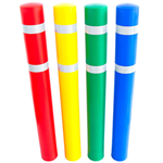 Durable Coloured Plastic Bollard Sleeves