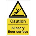 Danger Slippery Surface Sign