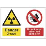 Danger X-Rays Do Not Enter Sign