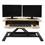 Sit stand desk converter