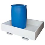 Drum Rack and Sump for Drum Storage Shelters