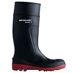 Dunlop SRA rated safety wellington boots