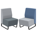 Encore modular soft chairs for creating a bespoke seating area