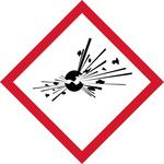 GHS Explosive Pictogram Labels