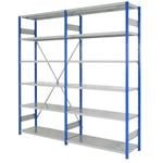 Expo 4 Open Shelving Bays with 6 Shelves  
