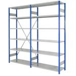 Expo 4 6-shelf starter and extension shelving bays