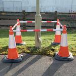 2.2m Extendable Barrier Pole