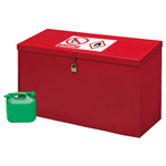 Red Flamable liquid COSHH chest