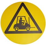 Forklift Graphic Floor Marker