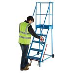 Premier Mobile Braked Safety Steps 3 to 15 Treads