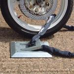 Fully Galvanised Motorcycle Locking Loop