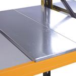 Galvanised Steel Decking for Pallet Racking